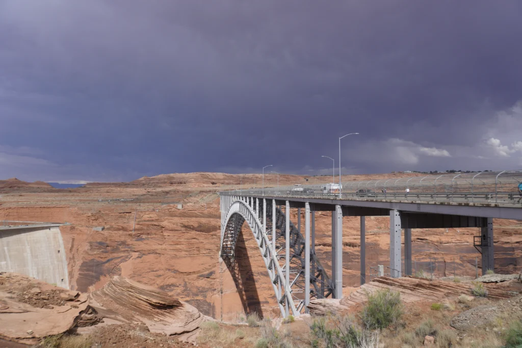 Glen Canyon Dam Bridge, Page AZ