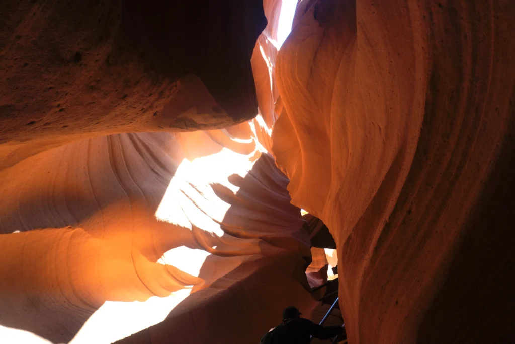 Ladder in Lower Antelope Canyon