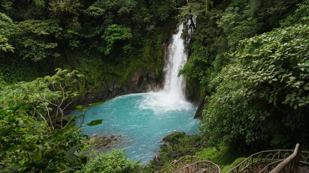 Rio Celeste Waterfall, Costa Rica