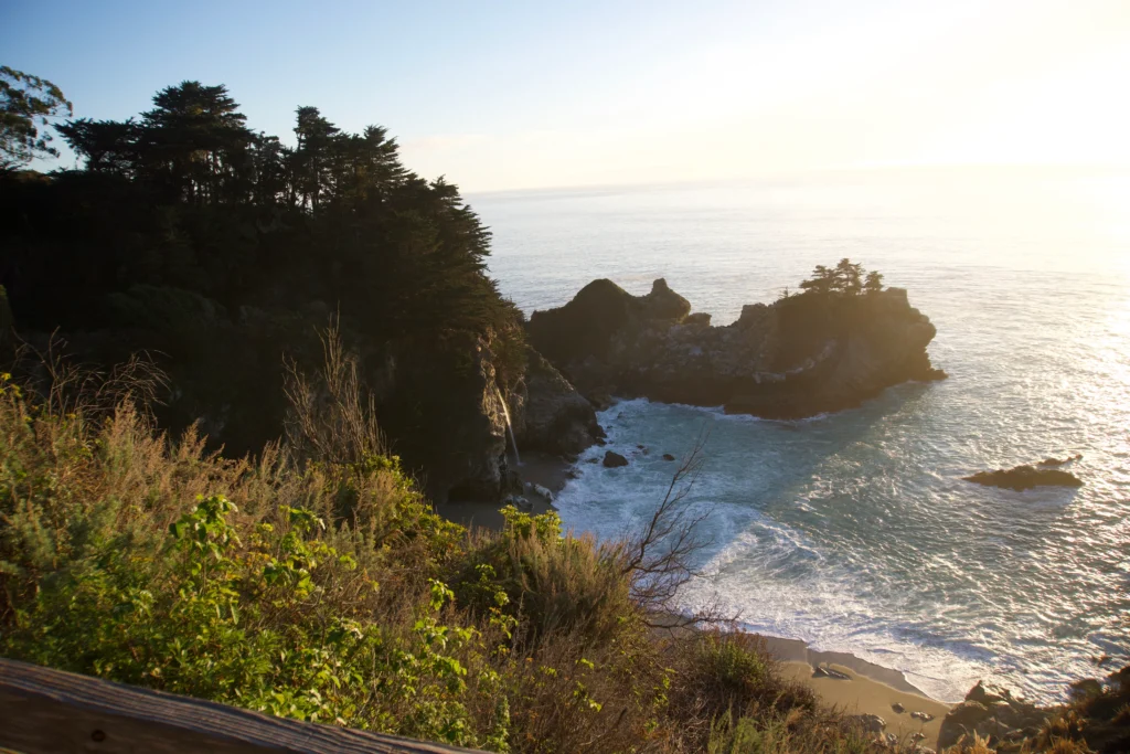 Mcway Falls at sunset, Julia Pfeiffer Burns State Park