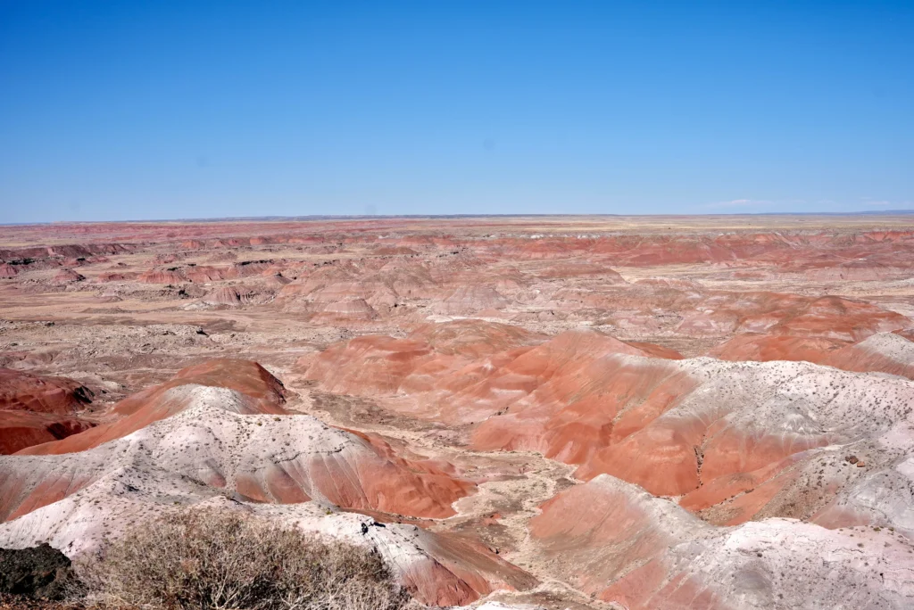 Badlands in Arizona's Painted Desert