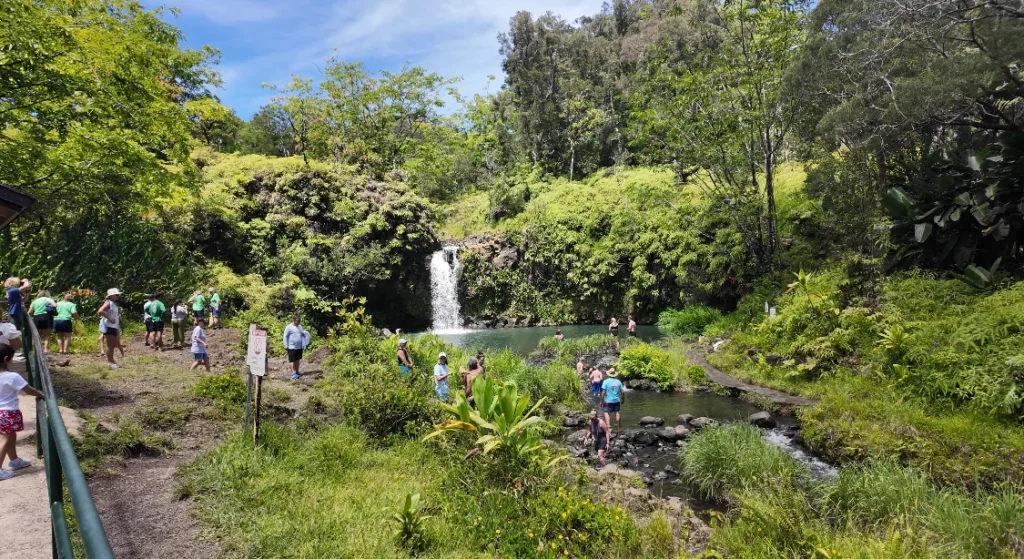 Upper Waikani Falls, Maui